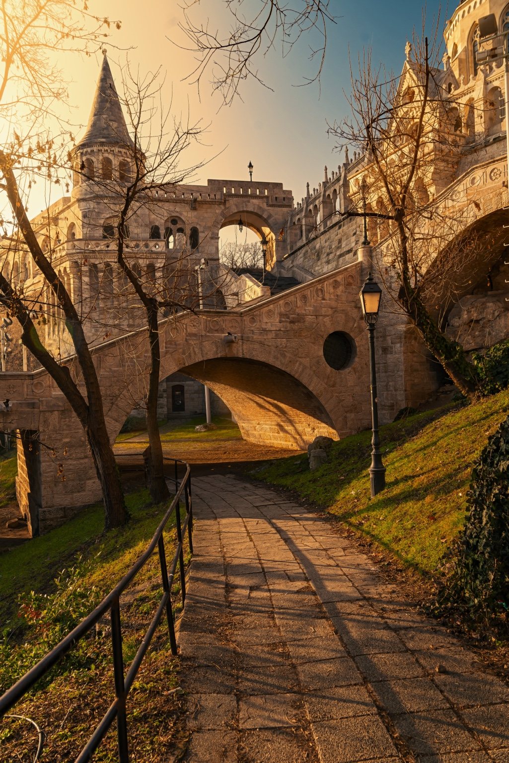 Historic bastion in golden hour light — architecture & places series cover